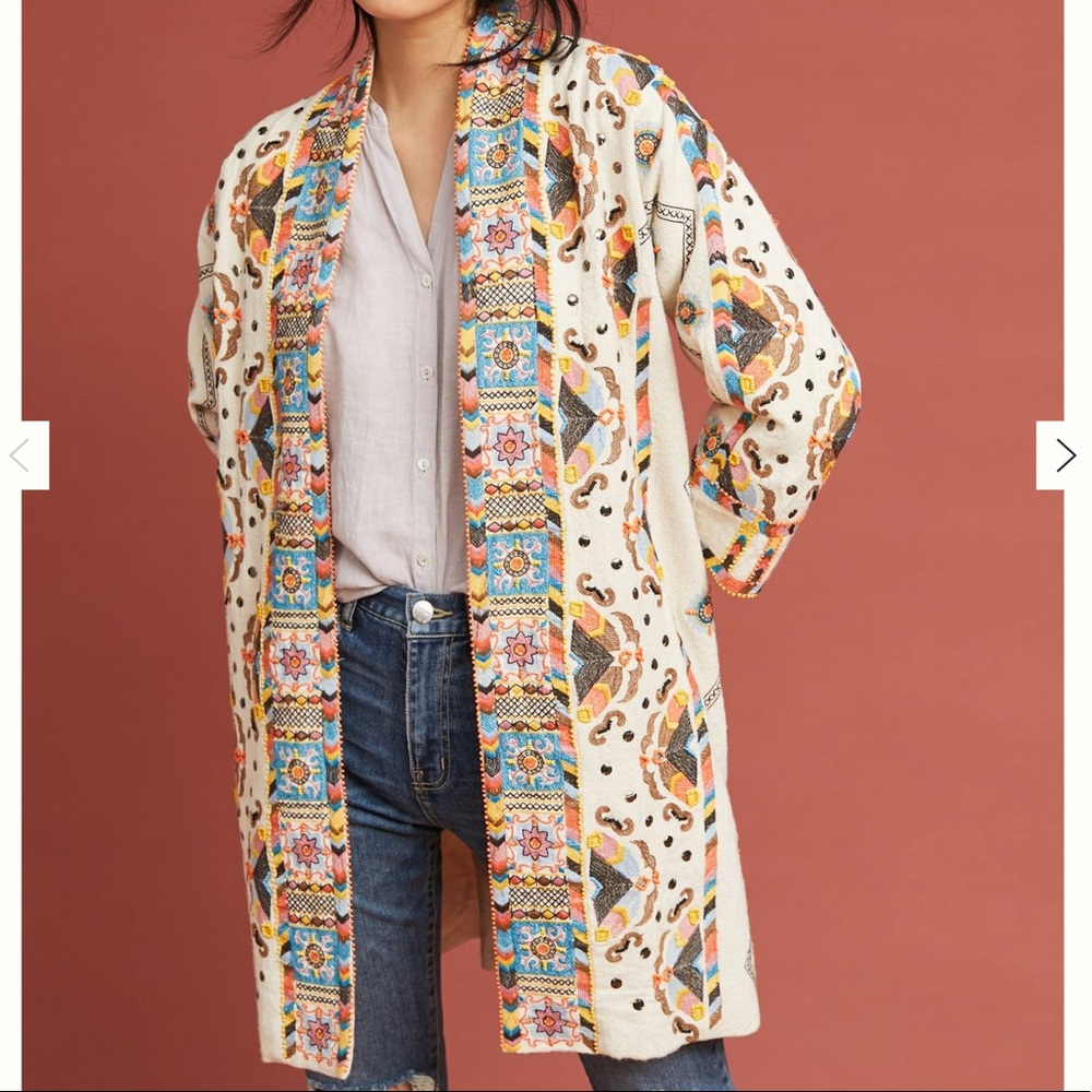 Maeve Coloma Embroidered Jacket